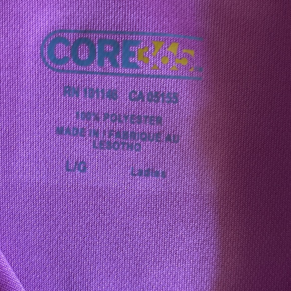 ‼️CORE 365 drifit short sleeve ladies polo in Pink size L - Picture 6 of 9